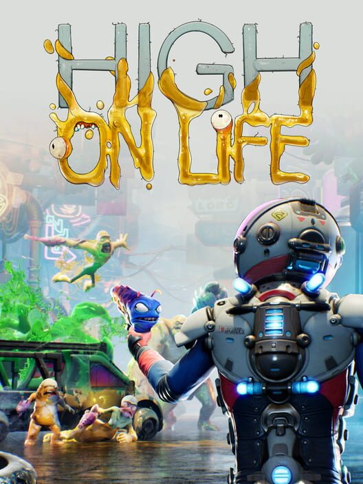 Copertina ufficiale del videogioco High on Life.