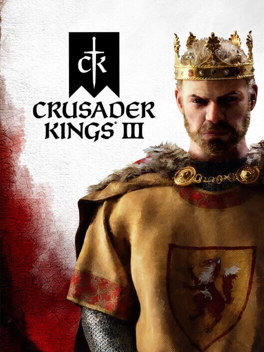 Copertina del videogioco Crusader Kings III.