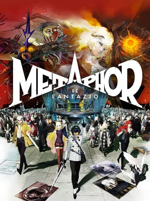 Copertina ufficiale del videogioco Metaphor: ReFantazio.