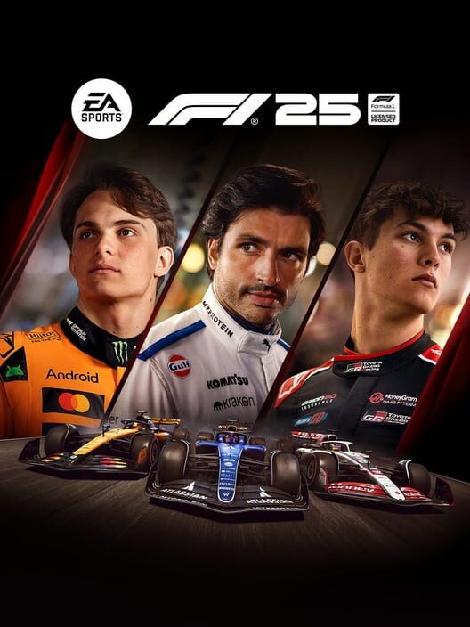 Copertina del videogioco F1 25