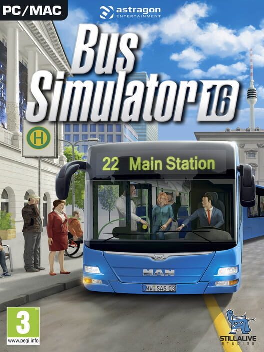 Copertina del videogioco Bus Simulator 16.