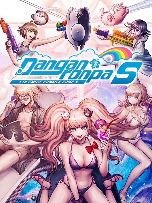 Copertina ufficiale del videogioco Danganronpa S: Ultimate Summer Camp