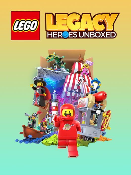 Copertina del videogioco Lego Legacy: Heroes Unboxed
