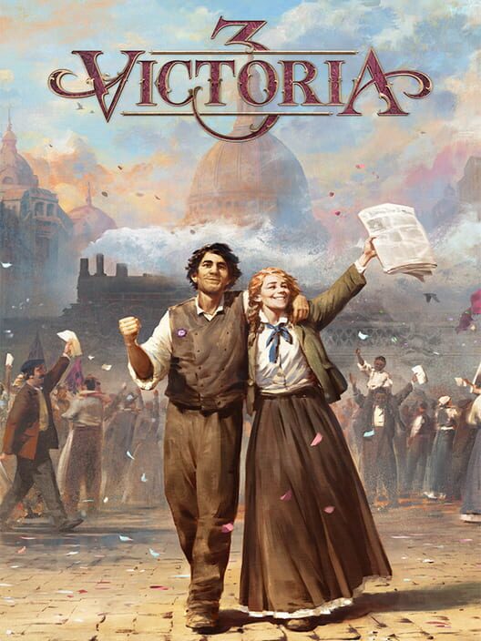 Copertina ufficiale del videogioco Victoria 3.