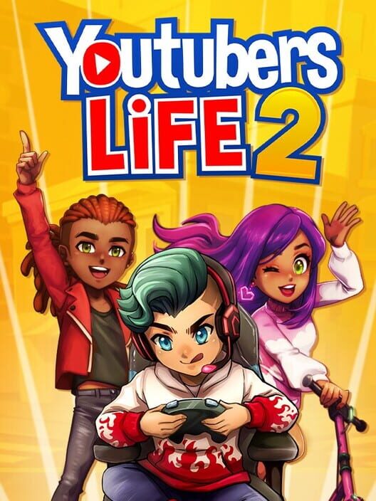 Copertina ufficiale del videogioco Youtubers Life 2
