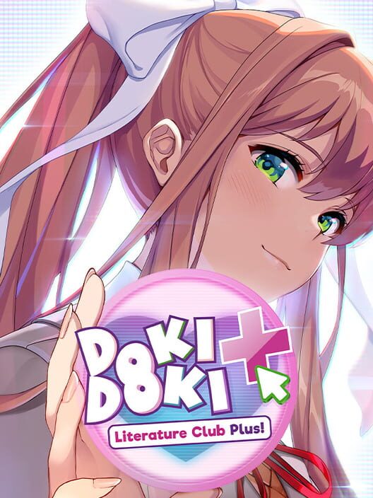 Copertina ufficiale del videogioco Doki Doki Literature Club Plus!