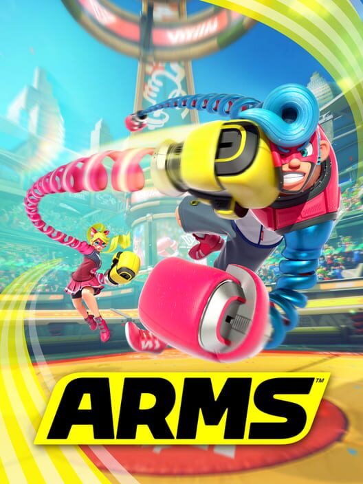 Copertina ufficiale del videogioco ARMS