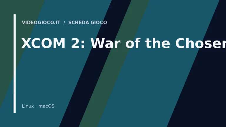 Visual originale Videogioco.it per il gioco XCOM 2: War of the Chosen