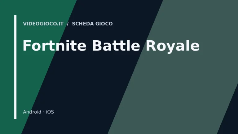 Visual grafico originale Videogioco.it per Fortnite Battle Royale
