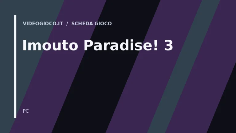 Grafica originale di Videogioco.it utilizzata come immagine di copertina per il videogioco Imouto Paradise! 3.