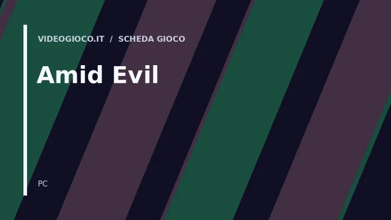 Copertina del videogioco Amid Evil