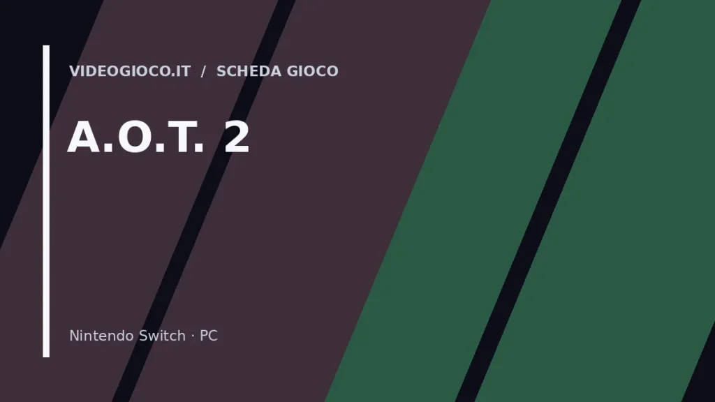 Copertina del videogioco A.O.T. 2