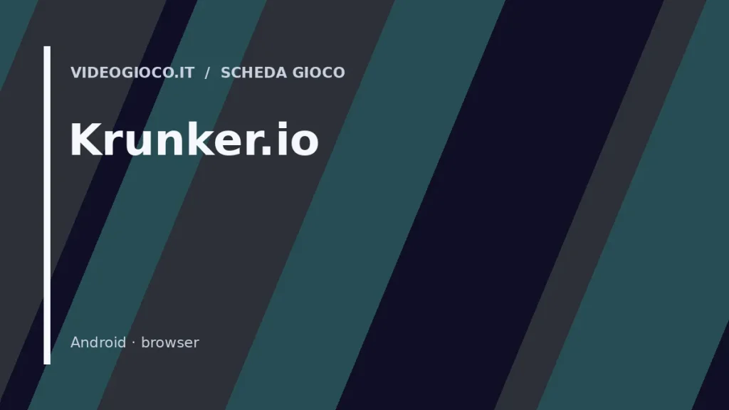 Visual grafico originale Videogioco.it per il videogioco Krunker.io.