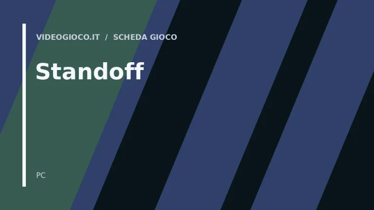 Copertina del gioco Standoff: visual grafico originale Videogioco.it