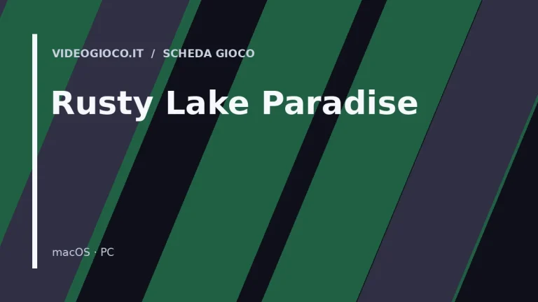 Copertina del videogioco Rusty Lake Paradise