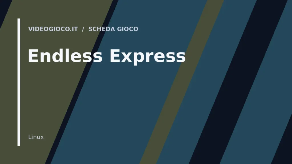 Copertina del videogioco Endless Express