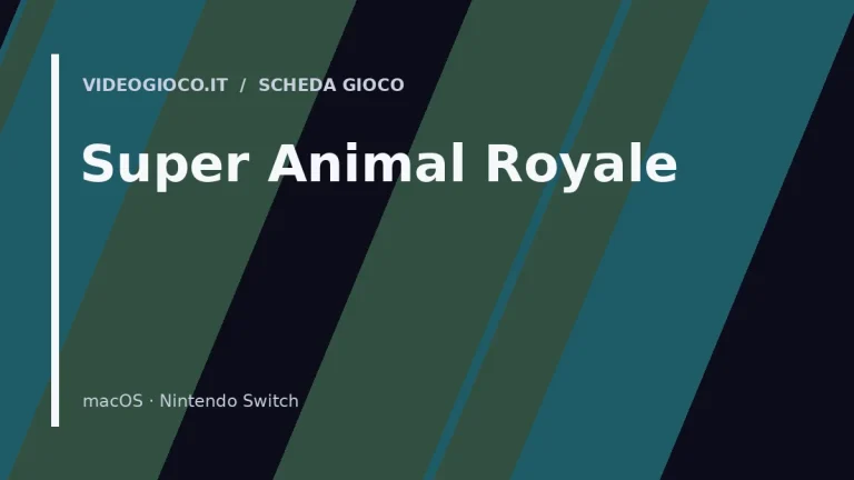Copertina del gioco Super Animal Royale: visual grafico originale di Videogioco.it
