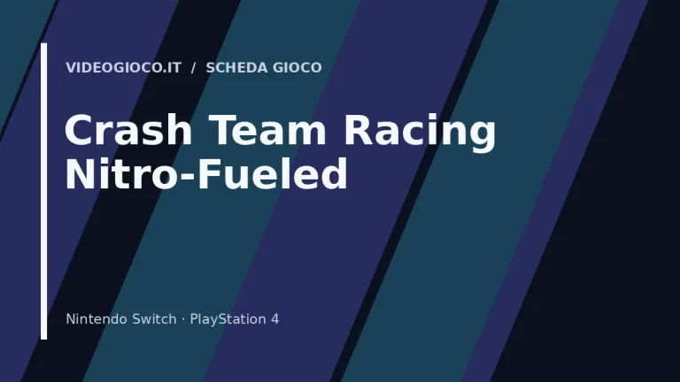 Visual grafico originale Videogioco.it per Crash Team Racing Nitro-Fueled