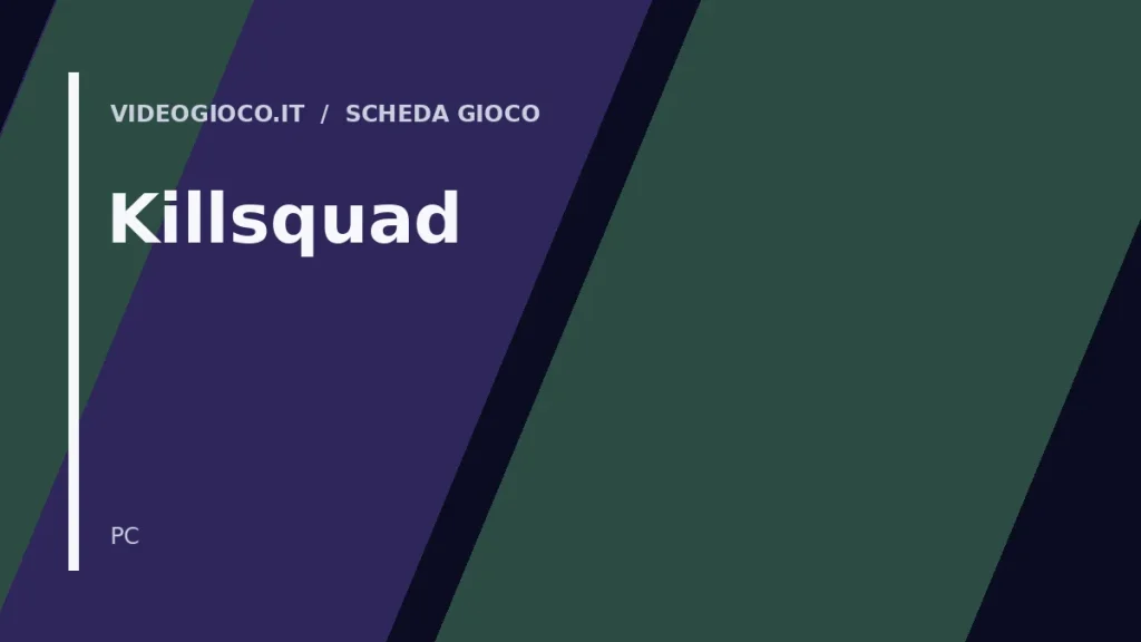 Copertina del gioco Killsquad