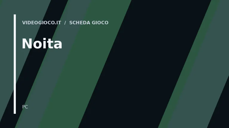 Visual grafico originale di Noita
