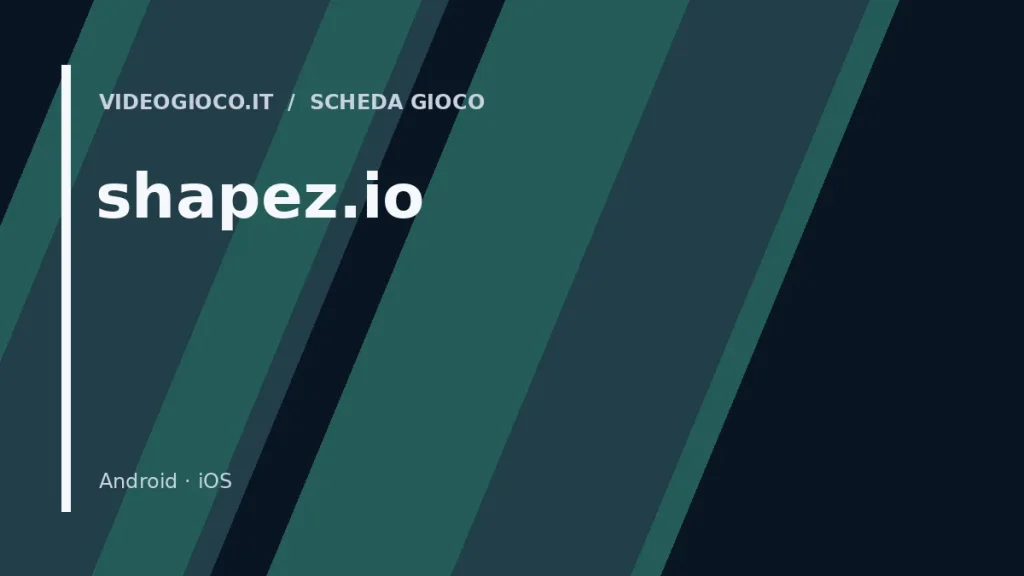 Copertina del videogioco shapez.io