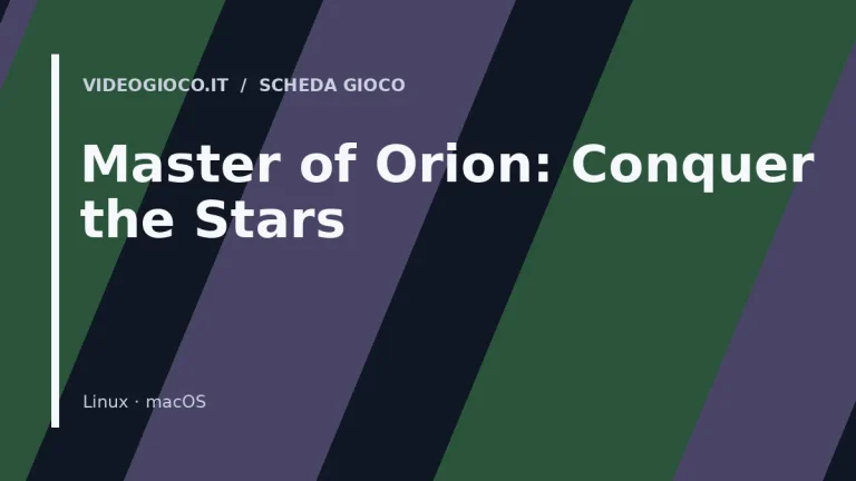 Visual grafico originale Videogioco.it per Master of Orion: Conquer the Stars, usato come copertina del gioco.