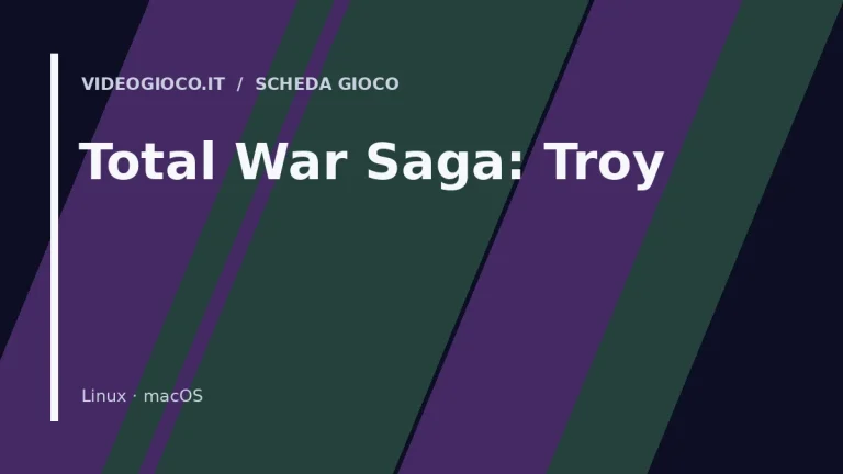 Grafica originale di Videogioco.it per il videogioco Total War Saga: Troy