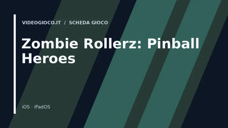 Visual grafico originale di Videogioco.it usato come immagine di copertina per il gioco Zombie Rollerz: Pinball Heroes