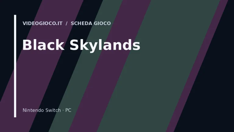 Visual grafico originale Videogioco.it per Black Skylands
