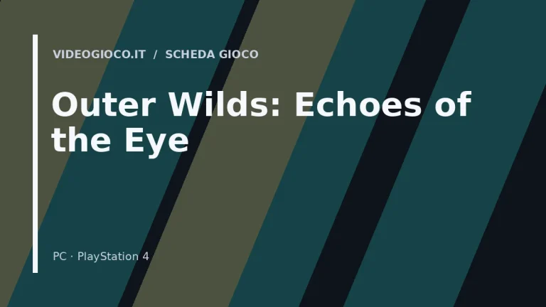 Visual grafico originale Videogioco.it per il gioco Outer Wilds: Echoes of the Eye