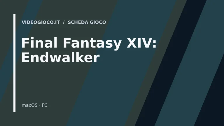 Copertina del videogioco Final Fantasy XIV: Endwalker