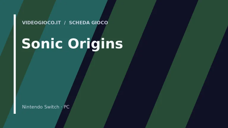 Copertina originale Videogioco.it per il gioco Sonic Origins