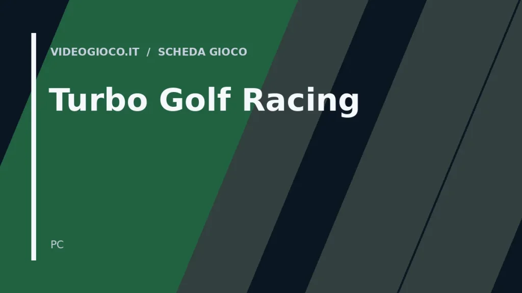 Visual di copertina per il gioco Turbo Golf Racing