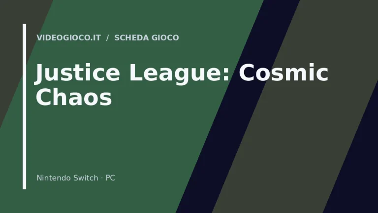 Copertina del gioco Justice League: Cosmic Chaos