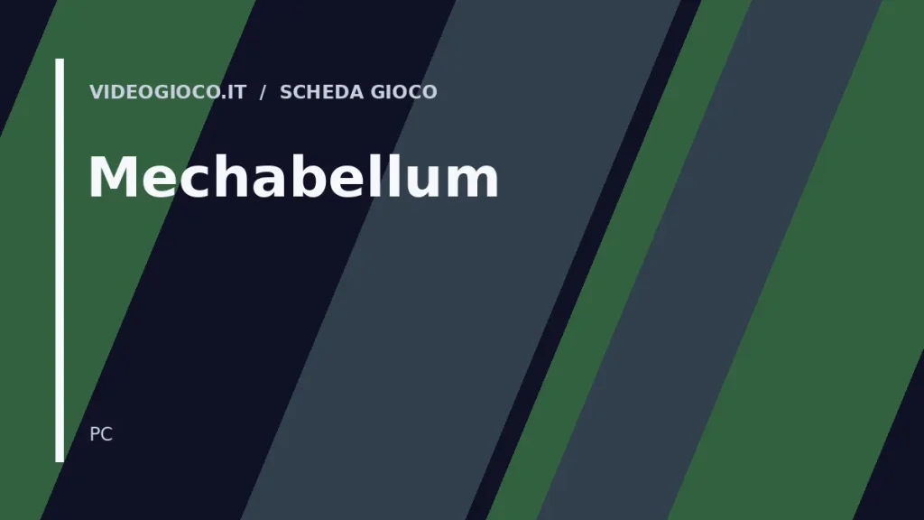 Grafica di copertina originale Videogioco.it per il gioco Mechabellum