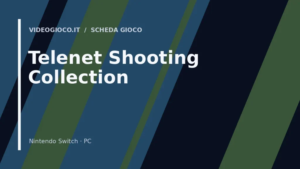Visual di copertina originale Videogioco.it per Telenet Shooting Collection