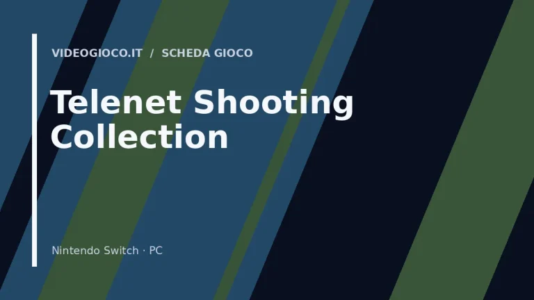 Visual di copertina originale Videogioco.it per Telenet Shooting Collection