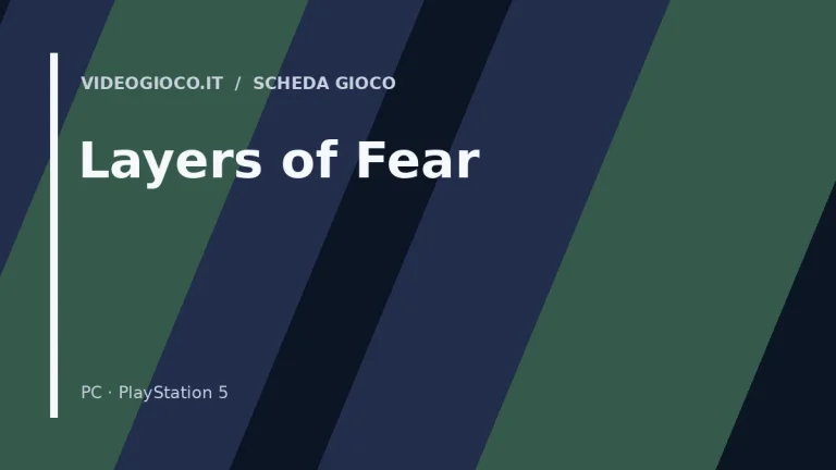 Visual di copertina originale Videogioco.it per Layers of Fear