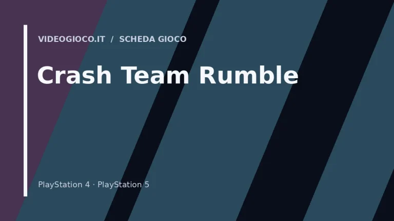 Visual di copertina originale Videogioco.it per Crash Team Rumble