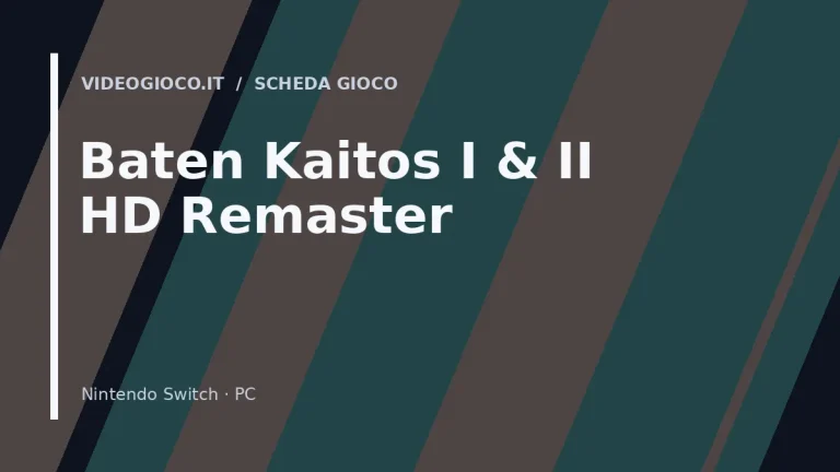 Visual grafico originale Videogioco.it per il gioco Baten Kaitos I & II HD Remaster