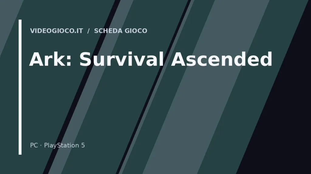 Copertina del videogioco Ark: Survival Ascended