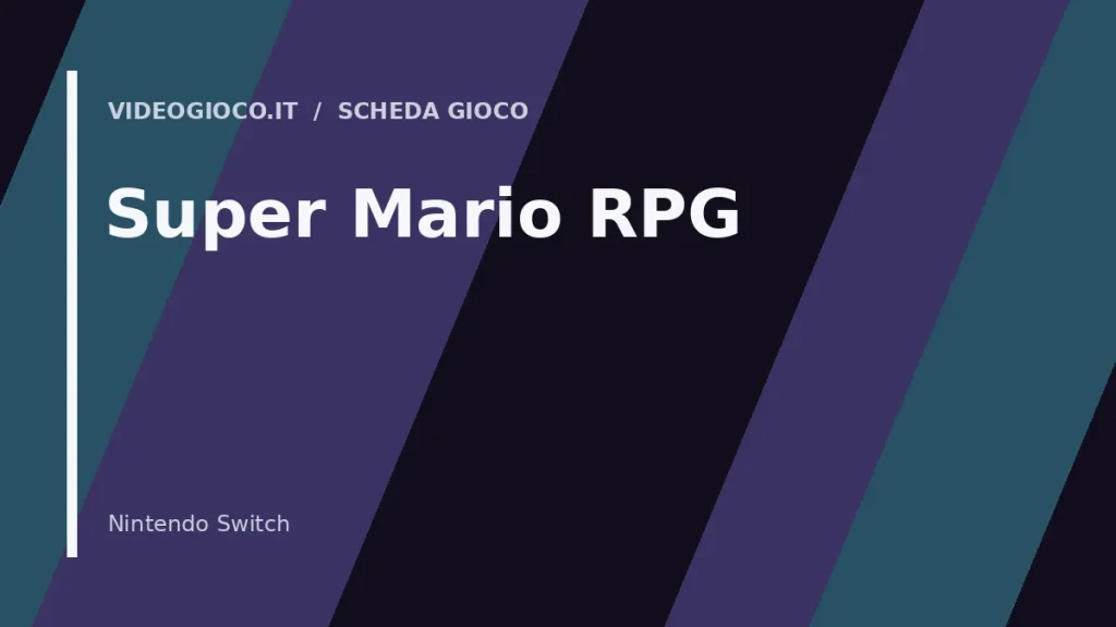 Visual grafico originale Videogioco.it per Super Mario RPG