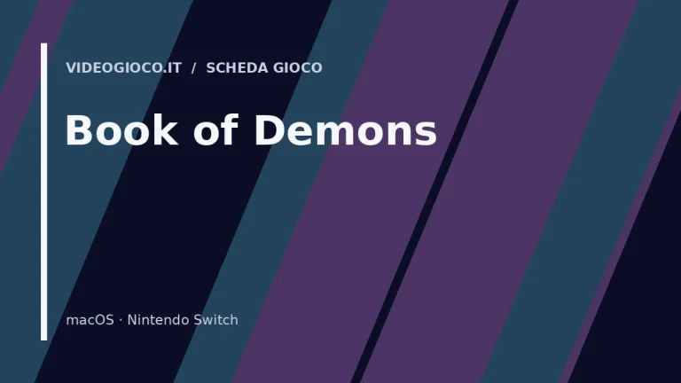 Copertina di riserva generata da Videogioco.it per il videogioco Book of Demons.
