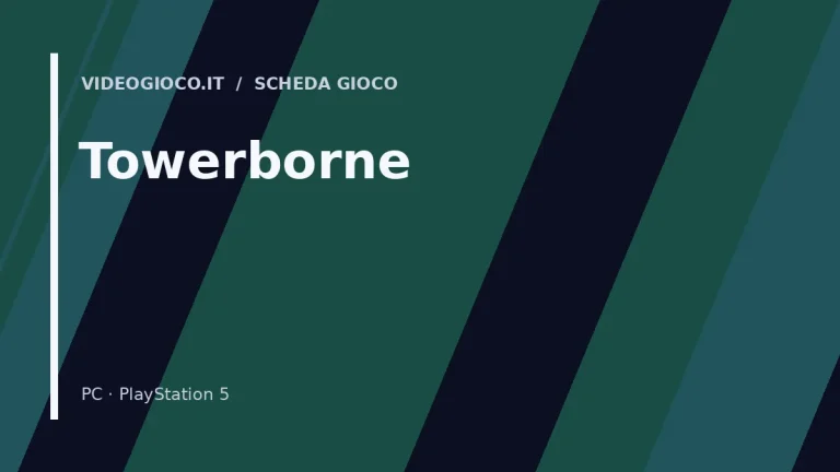 Copertina di Towerborne: visual grafico originale di proprietà di Videogioco.it.