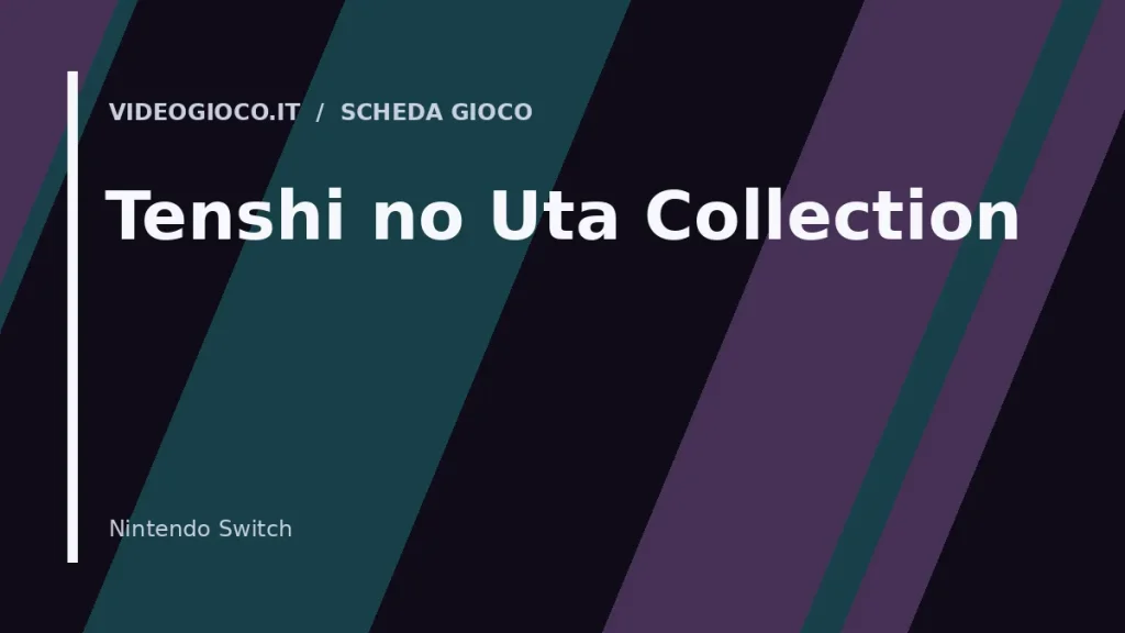 Copertina di Tenshi no Uta Collection: visual grafico originale di proprietà di Videogioco.it.