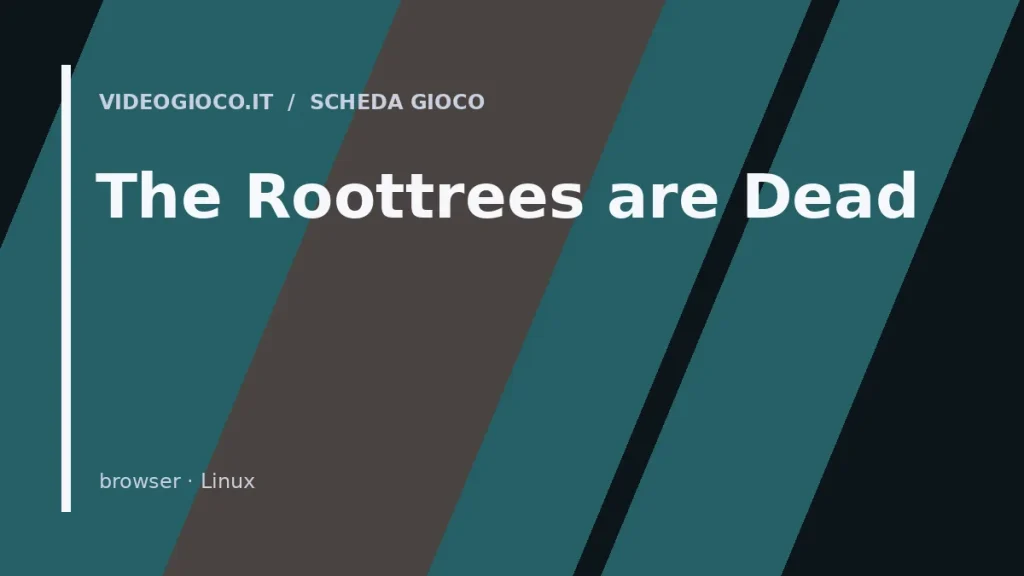 Visual grafico originale Videogioco.it per The Roottrees are Dead