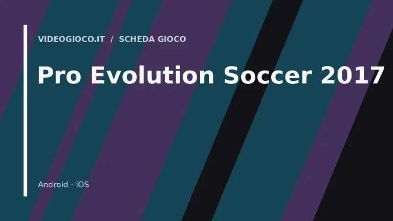 Visual grafica originale Videogioco.it per il videogioco Pro Evolution Soccer 2017