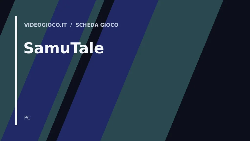 Visual grafica originale Videogioco.it per il videogioco SamuTale