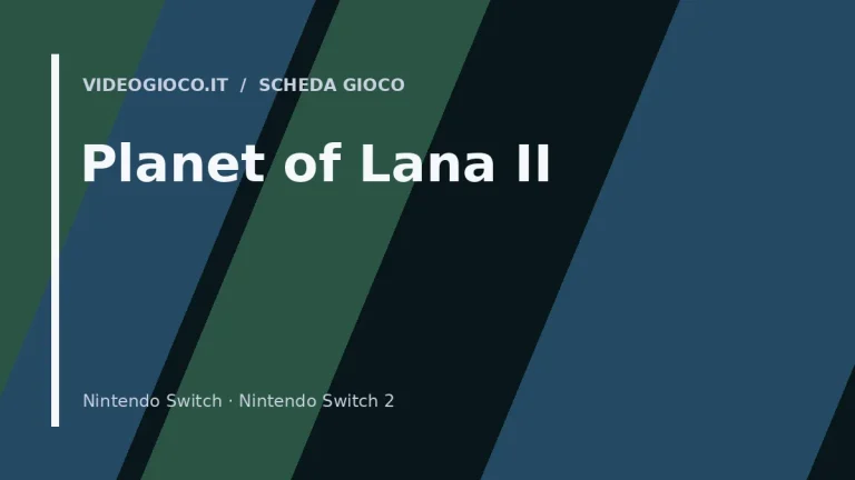 Visual grafico originale di Videogioco.it per il gioco Planet of Lana II