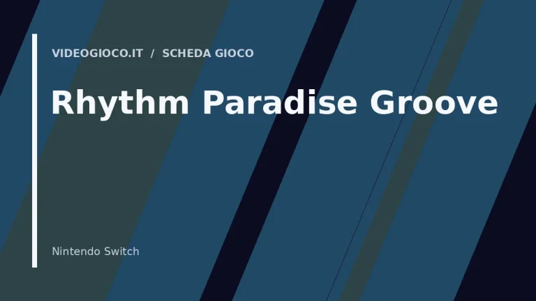 Copertina originale Videogioco.it per il videogioco Rhythm Paradise Groove.